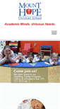Mobile Screenshot of mounthopeschool.org